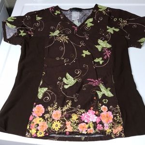 Cherokee Scrub Top